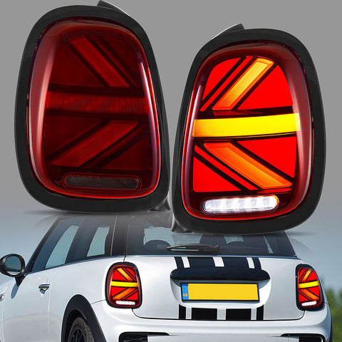 Vland LED Tail lights Fit Mini Cooper Hatch F55 F56 F57 2014-2019