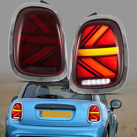 Vland LED Tail lights Fit Mini Cooper Hatch F55 F56 F57 2014-2019