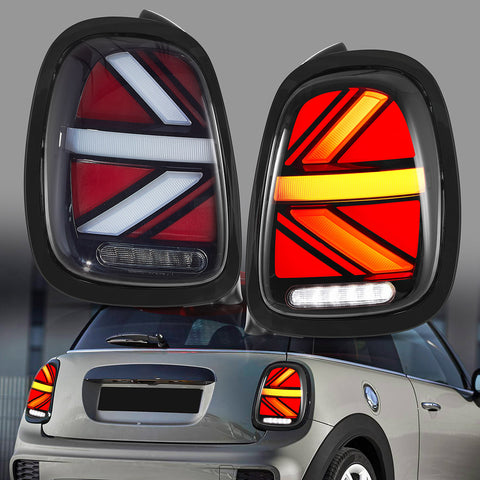 Vland LED Tail lights Fit Mini Cooper Hatch F55 F56 F57 2014-2019