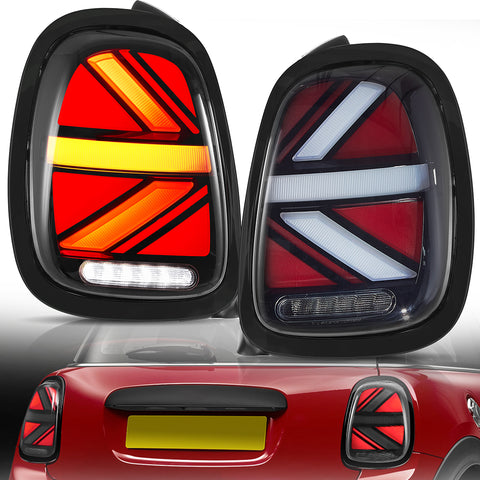 Vland LED Tail lights Fit Mini Cooper Hatch F55 F56 F57 2014-2019