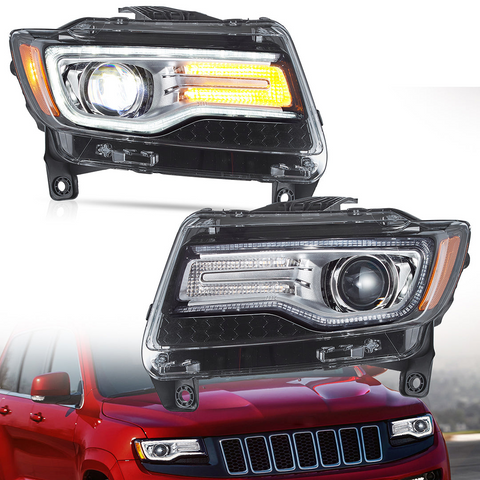 Vland LED Headlights Fit Jeep Grand Cherokee (WK2) For 2011-2013