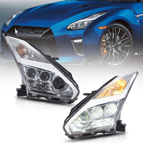 Pre-Sale Vland Headlights Fit NISSAN GTR（R35）2008-2023