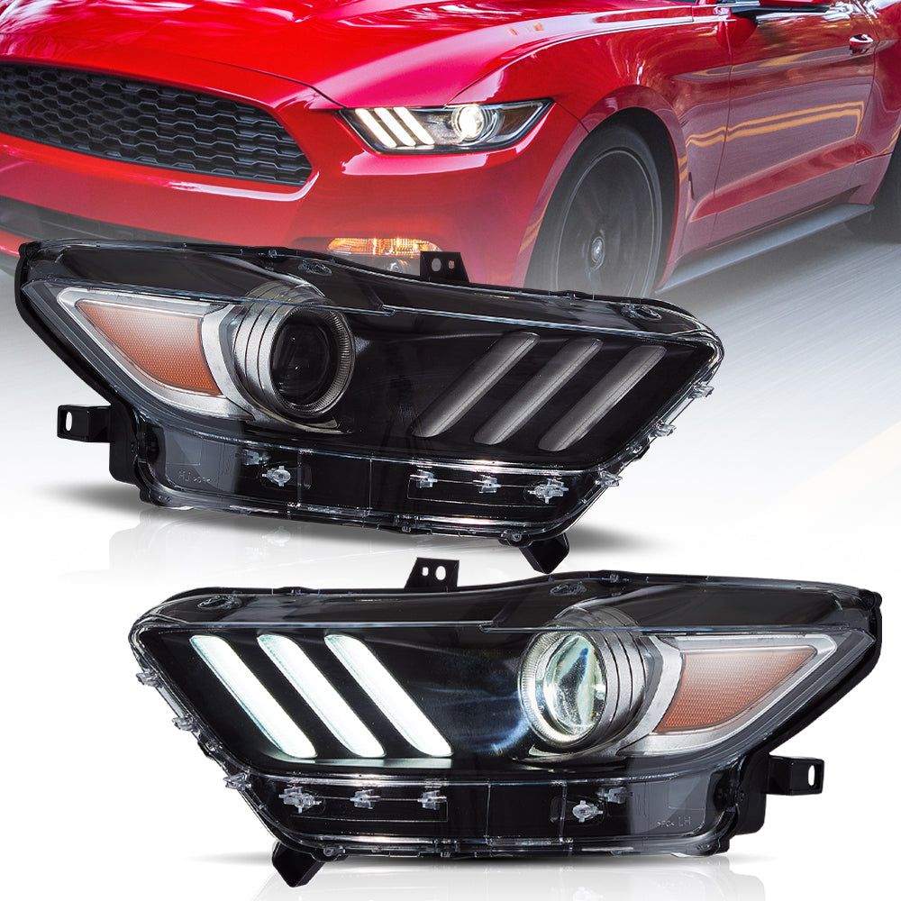 Pre-Sale Vland Headlights Fit Ford Mustang（S550）2015-2017