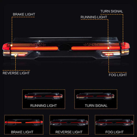 Pre-Sale Vland Tail Lights Fit Toyota Land Cruiser 2022 2023 2024